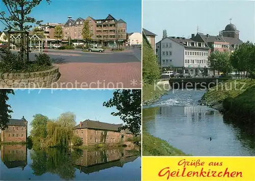 AK / Ansichtskarte Geilenkirchen Schloss Trips Marktplatz Geilenkirchen