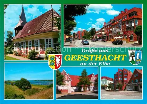 AK / Ansichtskarte Geesthacht_Elbe Stadtansichten Geesthacht_Elbe