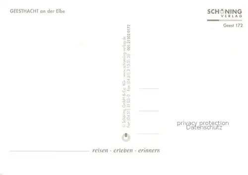 AK / Ansichtskarte Geesthacht_Elbe Stadtansichten Geesthacht_Elbe