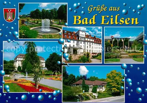 AK / Ansichtskarte Bad_Eilsen Kurpark Fuerstenhof  Bad_Eilsen