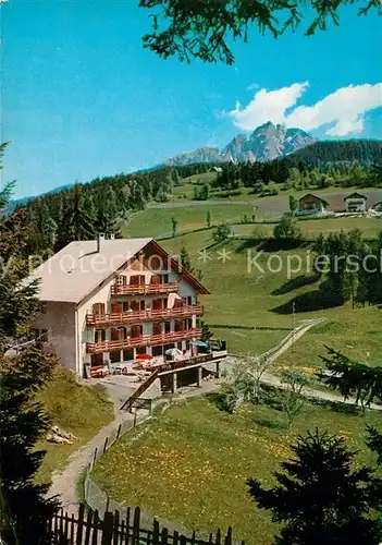 AK / Ansichtskarte Avelengo Pension Cafe Restaurant Victoria Landschaftspanorama Alpen Avelengo