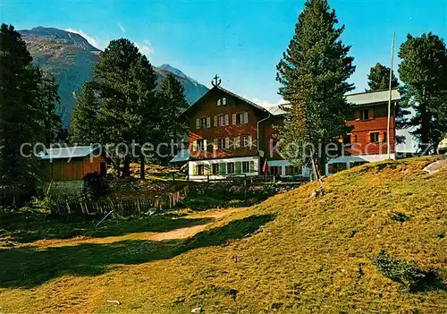 AK / Ansichtskarte Gepatschhaus Berghuette Alpen Gepatschhaus
