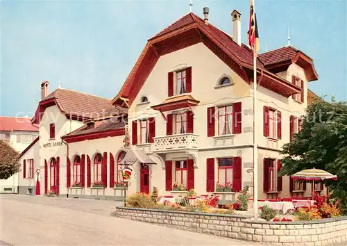 AK / Ansichtskarte Taeuffelen Hotel Restaurant Baeren Taeuffelen