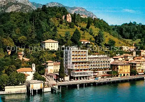 AK / Ansichtskarte Tremezzo_Lago_di_Como Veduta aerea Hotel Tremezzo_Lago_di_Como