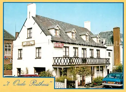 AK / Ansichtskarte Zandvoort_Holland Hotel t Oude Posthuis Zandvoort_Holland