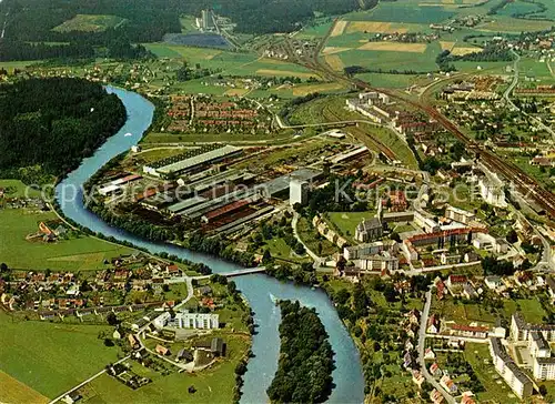 AK / Ansichtskarte Zeltweg_Steiermark Fliegeraufnahme Zeltweg_Steiermark