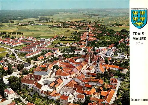 AK / Ansichtskarte Traismauer Sommerfrische Fliegeraufnahme Traismauer
