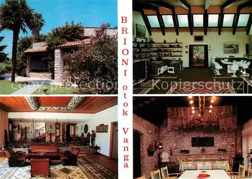 AK / Ansichtskarte Brioni Otok Vanga Hotel Restaurant Brioni