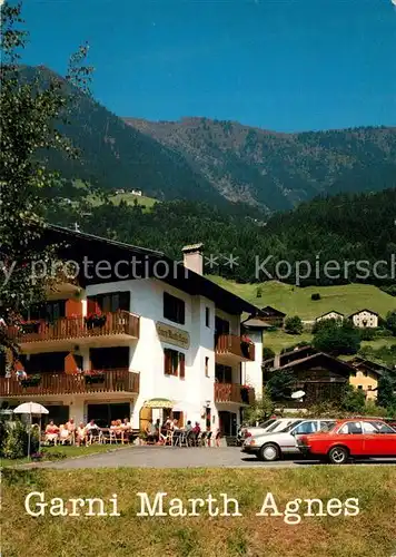 AK / Ansichtskarte St_Martin_Passeier Garni Hotel Marth Agnes St_Martin_Passeier
