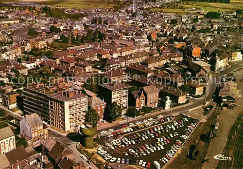 AK / Ansichtskarte Braine le Comte Vue aerienne du Quartier du Gare Braine le Comte