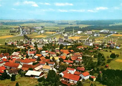 AK / Ansichtskarte Safferstetten Fliegeraufnahme Safferstetten