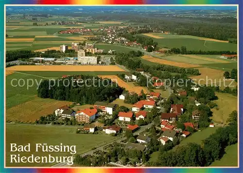 AK / Ansichtskarte Riedenburg_Bad_Fuessing Blick zum Johannisbad Fliegeraufnahme Riedenburg_Bad_Fuessing