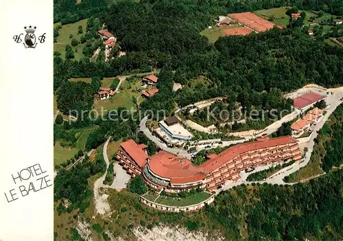 AK / Ansichtskarte Campi_Voltino_di_Tremosine Hotel Le Balze Lago di Garda veduta aerea Campi_Voltino