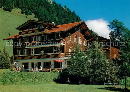 AK / Ansichtskarte Adelboden Gaestehaus Pension Haus Cantate Adelboden