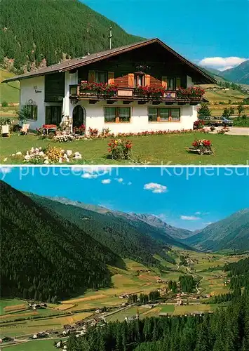 AK / Ansichtskarte St_Martin_Gsiesertal Gaestehaus Pension Haus Bachmann Landschaftspanorama Alpen St_Martin_Gsiesertal