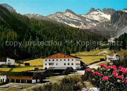 AK / Ansichtskarte Neustift_Stubaital_Tirol Alpengastwirtschaft Schlicker Alm Hoher Burgstall Stubaier Alpen Neustift_Stubaital_Tirol