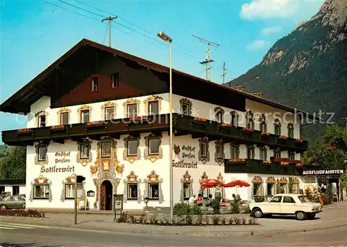 AK / Ansichtskarte Ebbs Gasthof Pension Sattlerwirt Ebbs