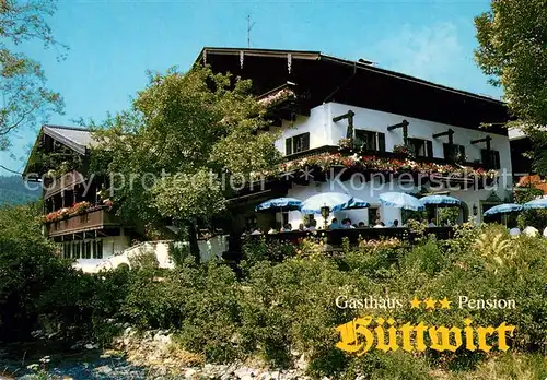 AK / Ansichtskarte Leogang Gasthaus Pension Huettwirt Leogang