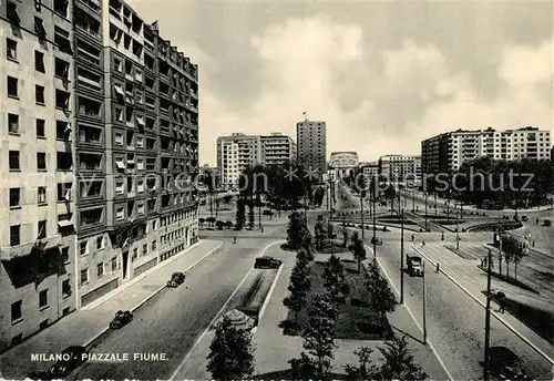 AK / Ansichtskarte Milano Piazzale Fiume Milano