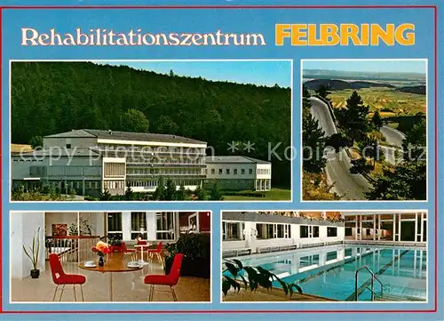 AK / Ansichtskarte Muthmannsdorf_Winzendorf Rehazentrum Felbring Schwimmbad Muthmannsdorf Winzendorf