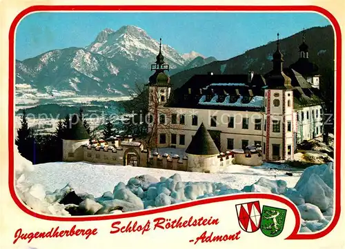 AK / Ansichtskarte Roethelstein Jugendherberge Schloss Roethelstein Admont Roethelstein