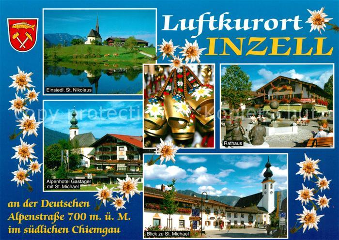 AK / Ansichtskarte Inzell Einsiedl Sankt Nikolaus Alpenhotel Gastager