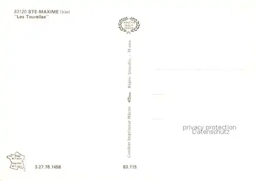 AK / Ansichtskarte Maxime_sur_Mer_Var_Sainte Las Tourelles Maxime_sur_Mer_Var_Sainte