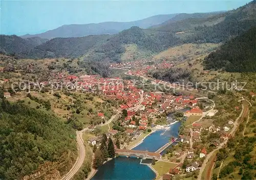 AK / Ansichtskarte Forbach_Baden Fliegeraufnahme Forbach_Baden