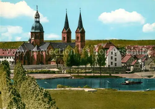 AK / Ansichtskarte Seligenstadt_Hessen Einhard Basilika Seligenstadt_Hessen