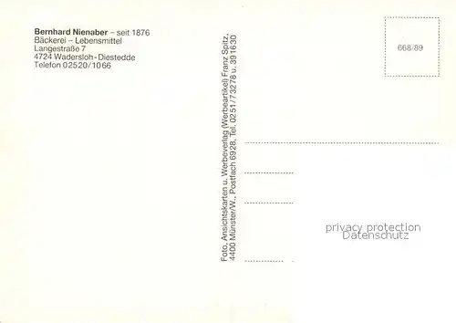 AK / Ansichtskarte Diestedde Kirche Diestedde