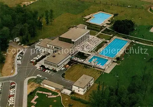 AK / Ansichtskarte Obertshausen Fliegeraufnahme Waldbad Obertshausen