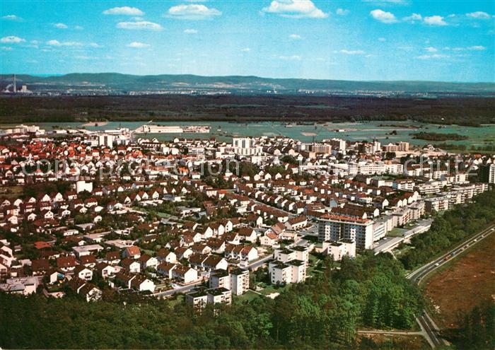 Ak Ansichtskarte Hausen Offenbach Fliegeraufnahme Hausen