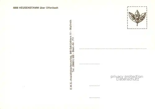 AK / Ansichtskarte Heusenstamm Reichwein Schule Frankfurter Weg Leibnitzstrasse Heusenstamm