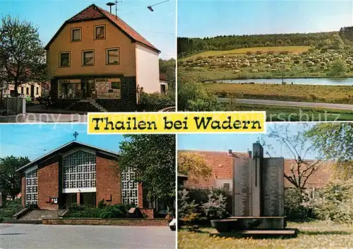 AK / Ansichtskarte Wadern Thailen Wadern