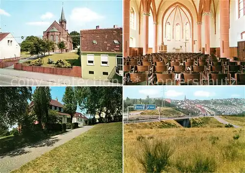 AK / Ansichtskarte Elversberg Kirche Inneres Elversberg