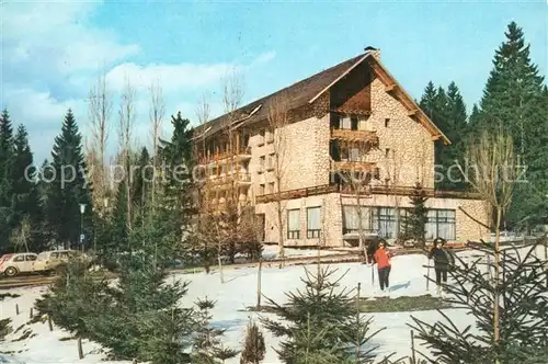 AK / Ansichtskarte Poiana_Brasov_Siebenbuergen Hotel Poiana Wintersportplatz Poiana_Brasov