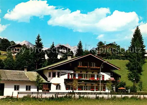 AK / Ansichtskarte Fieberbrunn_Tirol Pension Brunner Fieberbrunn Tirol