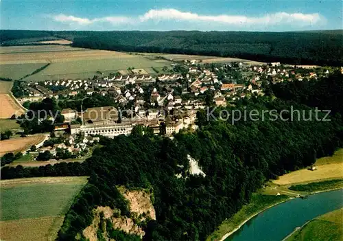 AK / Ansichtskarte Fuerstenberg_Weser Luftkurort Fliegeraufnahme Fuerstenberg_Weser