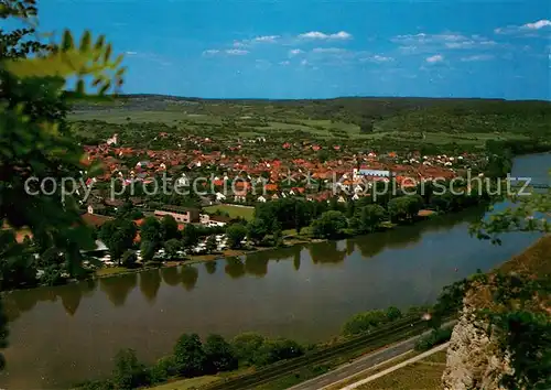 AK / Ansichtskarte Zellingen Panorama Zellingen
