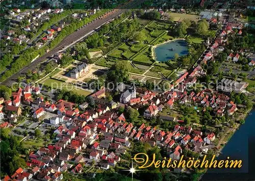 AK / Ansichtskarte Veitshoechheim Fliegeraufnahme Veitshoechheim
