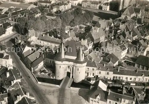 AK / Ansichtskarte La_Ferte Bernard La Porte de Ville vue aerienne La_Ferte Bernard