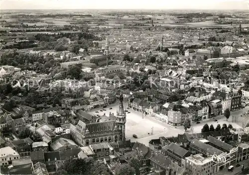 AK / Ansichtskarte Tourcoing_Nord Place Charles Roussel vue aerienne Tourcoing Nord