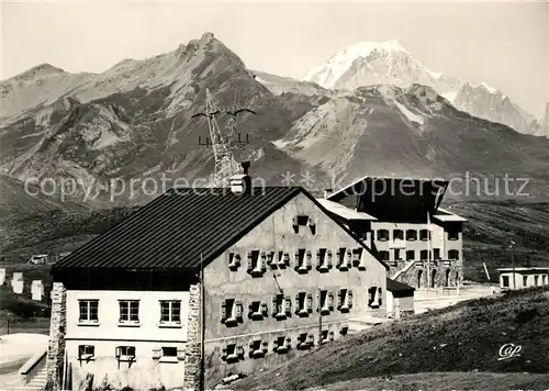 AK / Ansichtskarte Col_du_Petit_Saint_Bernard Chalet Hotel de Lancebranlette Douane Mont Blanc Alpes Col_du
