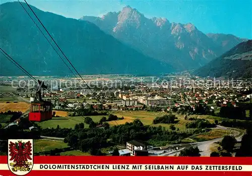 AK / Ansichtskarte Lienz_Tirol Dolomiten Seilbahn auf das Zettersfeld Lienz Tirol