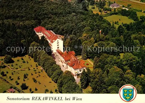 AK / Ansichtskarte Rekawinkel Fliegeraufnahme Sanatorium Rekawinkel