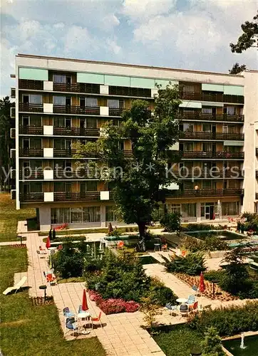 AK / Ansichtskarte Hochegg Rehazentrum Brunnen Park Hochegg