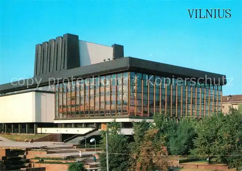 AK / Ansichtskarte Vilnius Oper Ballett Theater Vilnius