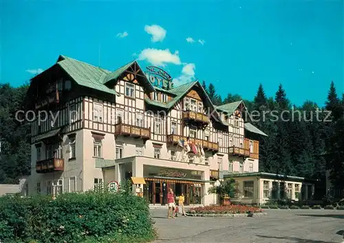 AK / Ansichtskarte Spindlermuehle_Spindleruv_Mlyn Hotel Savoy Spindlermuehle_Spindleruv