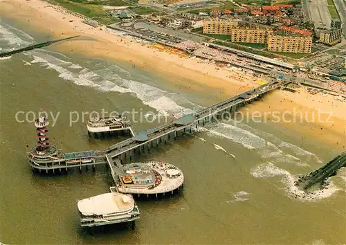 AK / Ansichtskarte Scheveningen Fliegeraufnahme Scheveningen