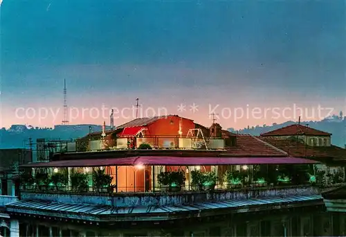 AK / Ansichtskarte Roma_Rom Hotel Atlante Nachtaufnahme Roma_Rom